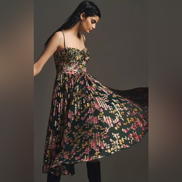 Verb by Pallavi Singhee Smocked Corset Dress - Picture 4 of 10